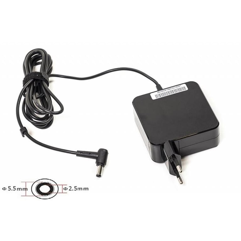 Блок живлення до ноутбуку PowerPlant IBM/LENOVO 220V, 20V 65W 3.25A (5.5*2.5) wall mount (WM-IB65H5525) - фото 1