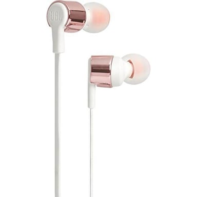 Навушники JBL T210 Rose Gold (JBLT210RGD) - фото 1
