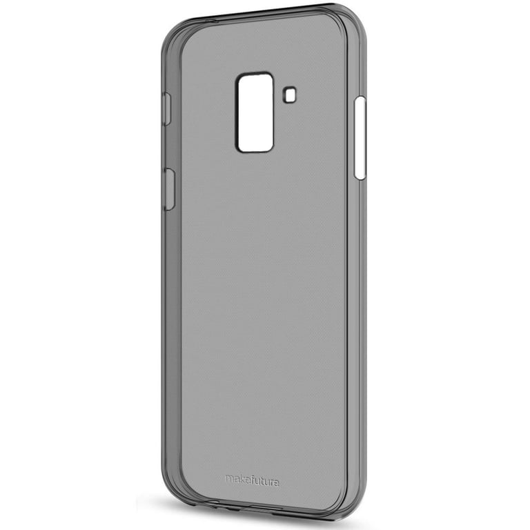 Чохол до мобільного телефона MakeFuture Air Case (Clear TPU) Samsung A8 Plus 2018 Black (MCA-SA818PBK) - фото 1