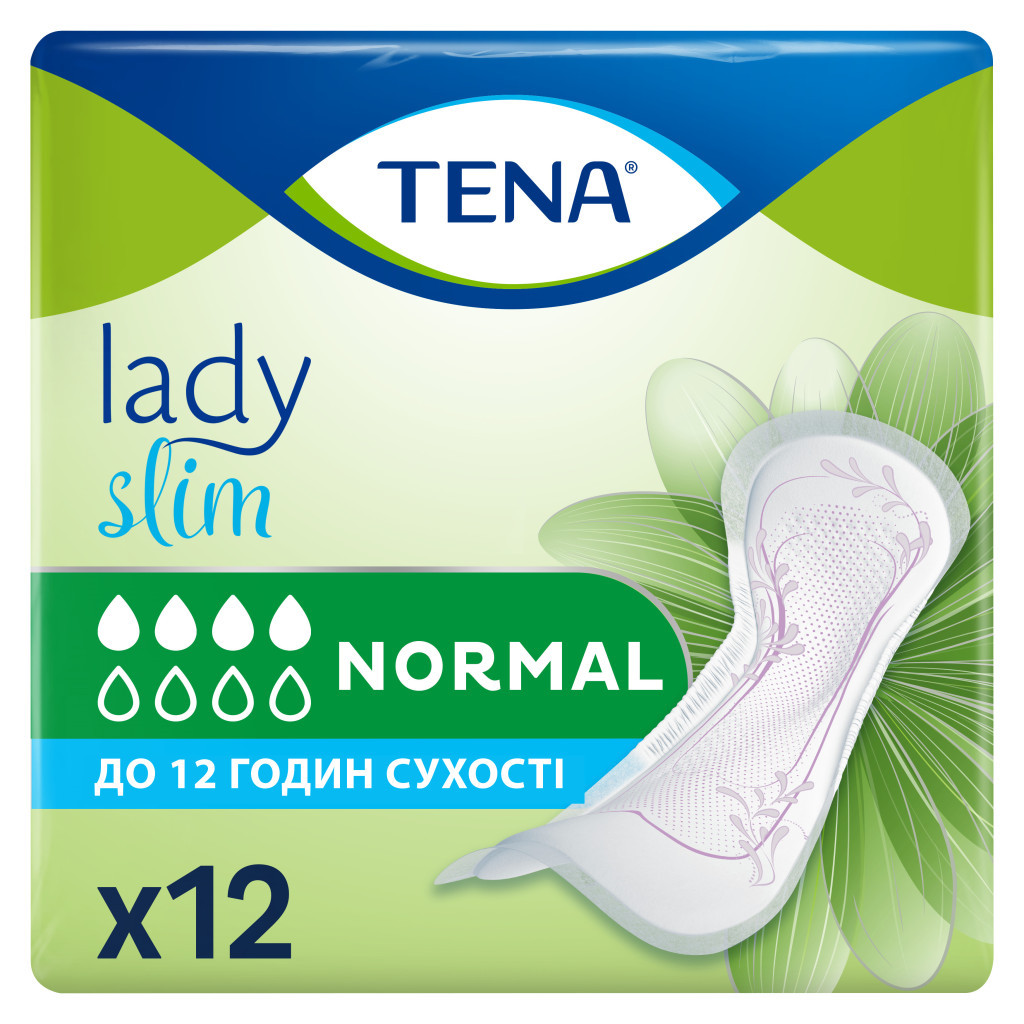 Урологічні прокладки Tena Lady Slim Normal 12 шт. (7322540852127) Урологічні прокладки Tena Lady Slim Normal 12 шт. (7322540852127)