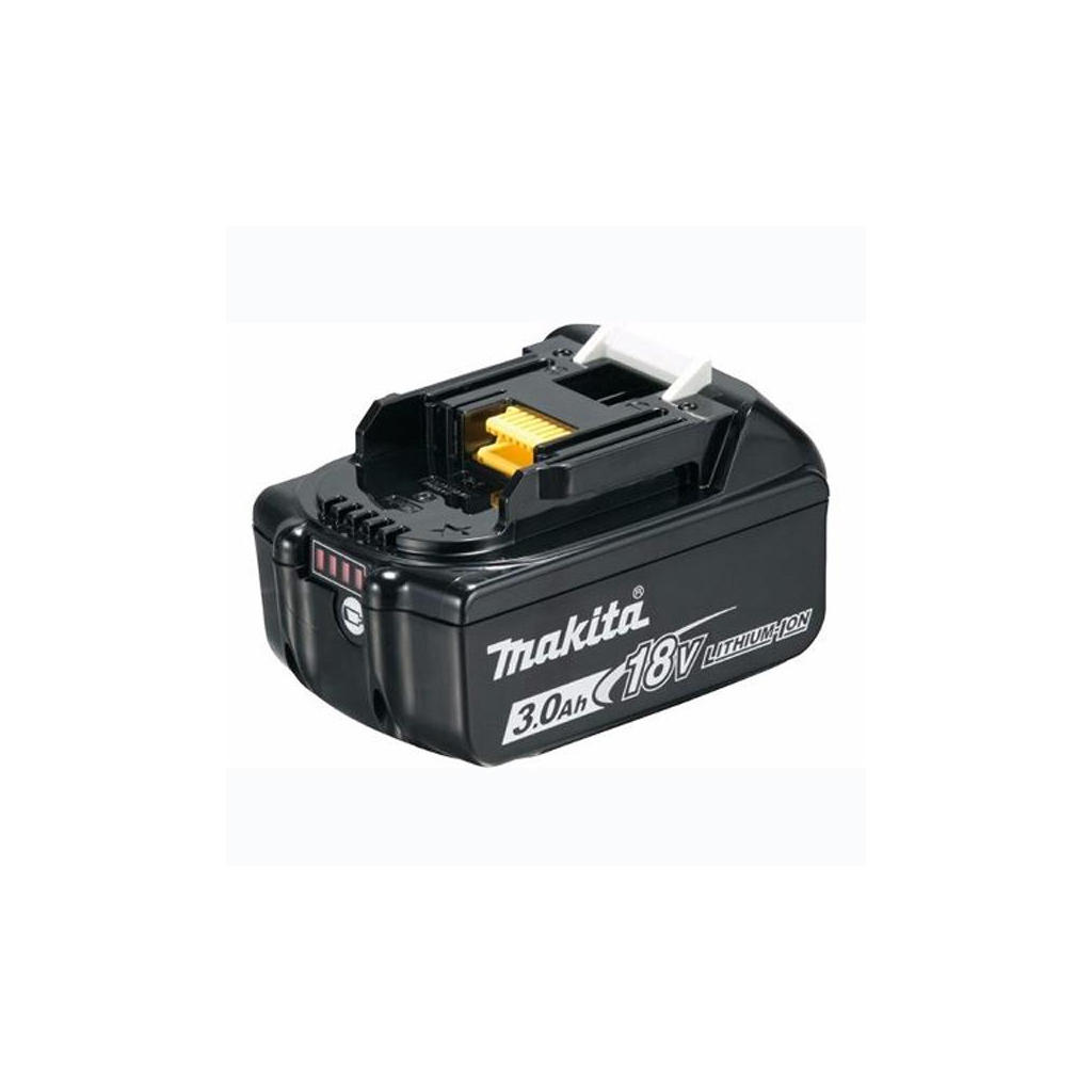 Акумулятор до електроінструменту Makita LXT BL1830B (Li-Ion, 18В, 3Ач, індикація заряду) (632G12-3) - фото 1