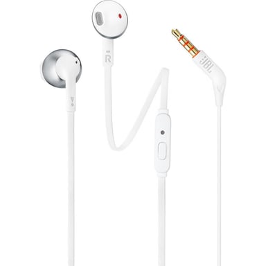 Навушники JBL T205 Silver (JBLT205CRM) - фото 1