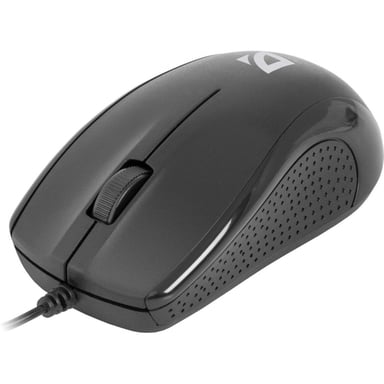 Мишка Defender Optimum MB-160 Black USB (52160) - фото 1