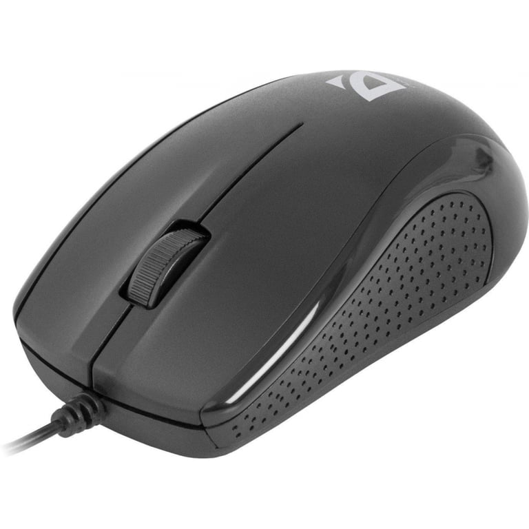 Мишка Defender Optimum MB-160 Black USB (52160) - фото 1
