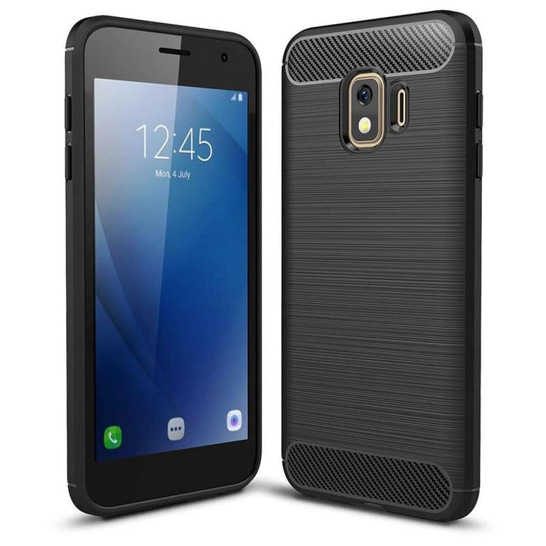 Чохол до мобільного телефона Laudtec для Samsung Galaxy J2 Core Carbon Fiber (Black) (LT-J2C) - фото 1
