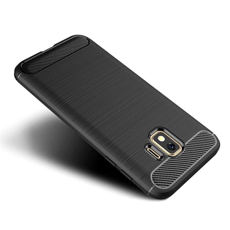 Чохол до мобільного телефона Laudtec для Samsung Galaxy J2 Core Carbon Fiber (Black) (LT-J2C) - фото 2