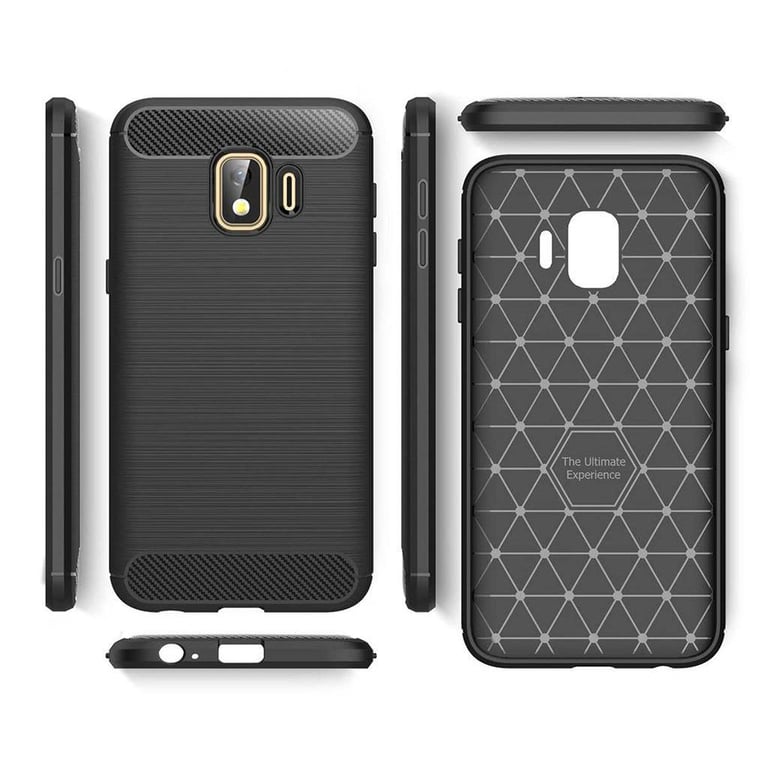Чохол до мобільного телефона Laudtec для Samsung Galaxy J2 Core Carbon Fiber (Black) (LT-J2C) - фото 3