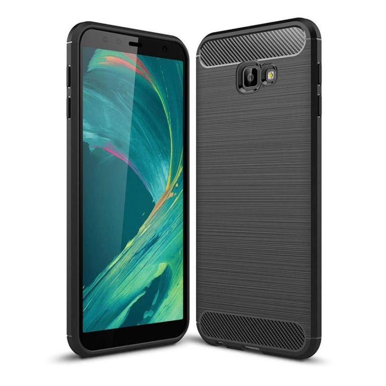 Чохол до мобільного телефона Laudtec для Samsung J4 Plus/J415 Carbon Fiber (Black) (LT-J415F) - фото 1