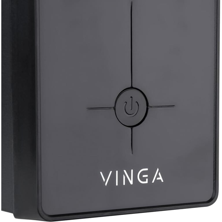Пристрій безперебійного живлення Vinga LCD 1200VA metal case with USB (VPC-1200MU) - фото 4