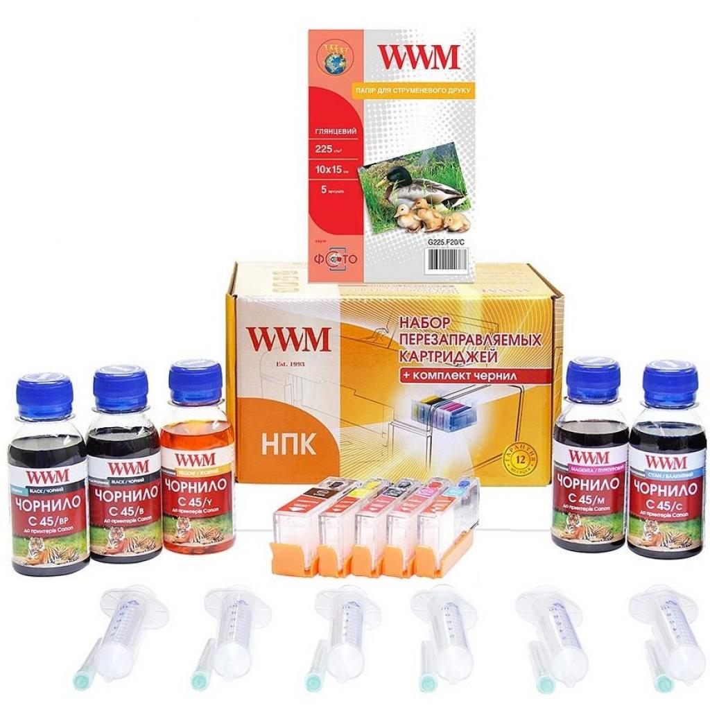 Комплект перезаправних картриджів WWM CANON MG5740/6840 (BP/B/C/M/Y) +chip (RC.CLI471ARC) Комплект перезаправних картриджів WWM CANON MG5740/6840 (BP/B/C/M/Y) +chip (RC.CLI471ARC)