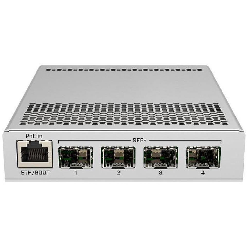Комутатор мережевий Mikrotik CRS305-1G-4S+IN - фото 3 Комутатор мережевий Mikrotik CRS305-1G-4S+IN - фото 3