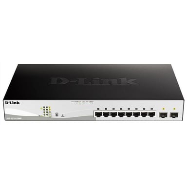 Комутатор мережевий D-Link DGS-1210-10MP - фото 1