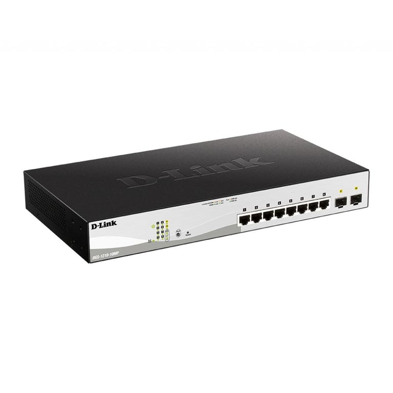 Комутатор мережевий D-Link DGS-1210-10MP - фото 2