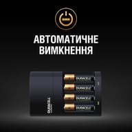 Зарядний пристрій для акумуляторів Duracell CEF14, 4 години, 1 шт. (Includes 2 AA1300mAh & 2 AAA750mAh) (5007497 / 5004990) - фото 7