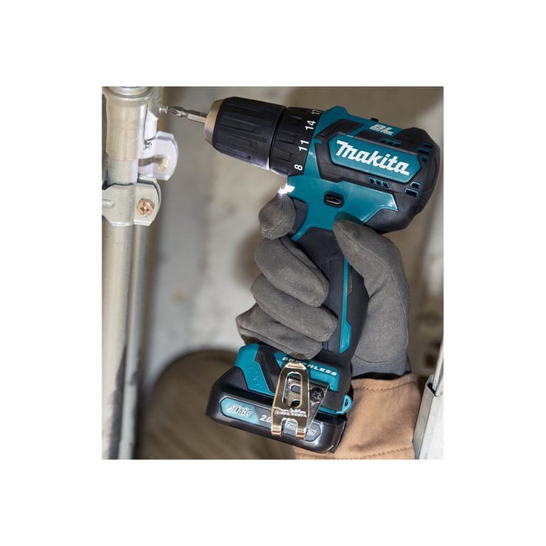 Шуруповерт Makita CXT Slider, 35 / 21Нм (без АКБ и БП) (DF332DZ) - фото 4