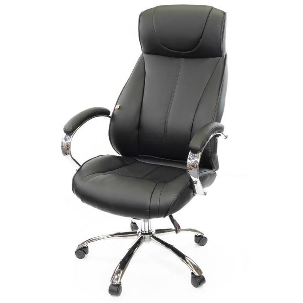 Офісне крісло Аклас Сетиф CH ANF Чорне (11423) - фото 1