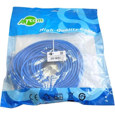 Патч-корд Atcom 30м RJ-45 CCA (9173) - фото 1