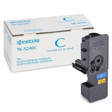 Тонер-картридж Kyocera TK-5240C Cyan (1T02R7CNL0) - фото 1