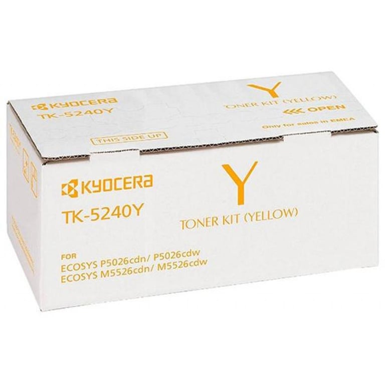 Тонер-картридж Kyocera TK-5240Y Yellow 3K (1T02R7ANL0) - фото 3