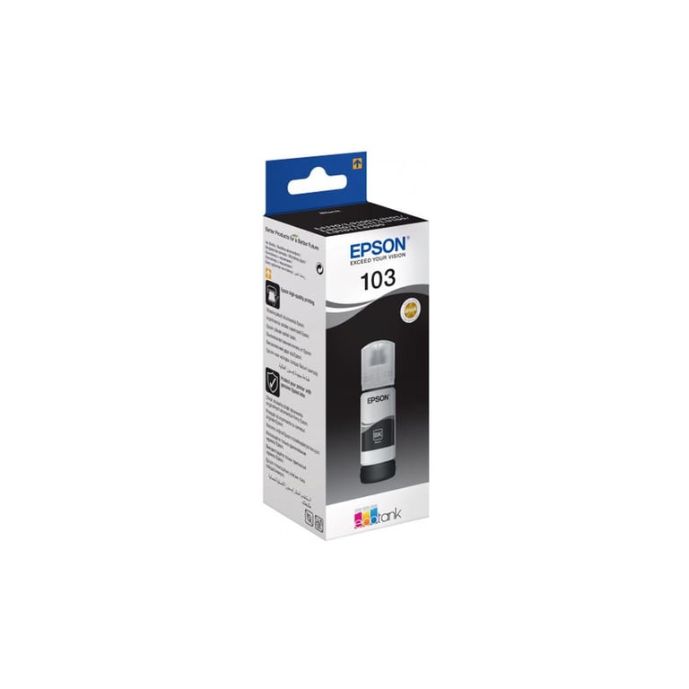 Контейнер з чорнилом Epson 103 Black (C13T00S14A) - фото 1