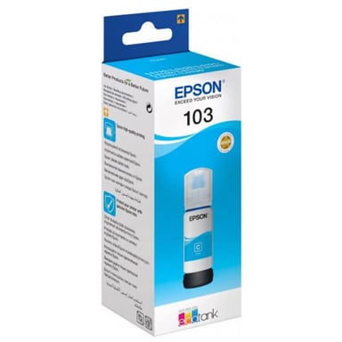 Контейнер з чорнилом Epson 103 Cyan (C13T00S24A) - фото 1