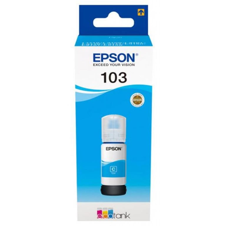 Контейнер з чорнилом Epson 103 Cyan (C13T00S24A) - фото 2