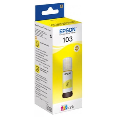 Контейнер з чорнилом Epson 103 yellow (C13T00S44A) - фото 1