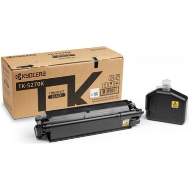 Тонер-картридж Kyocera TK-5270K Black 8K (1T02TV0NL0) - фото 1