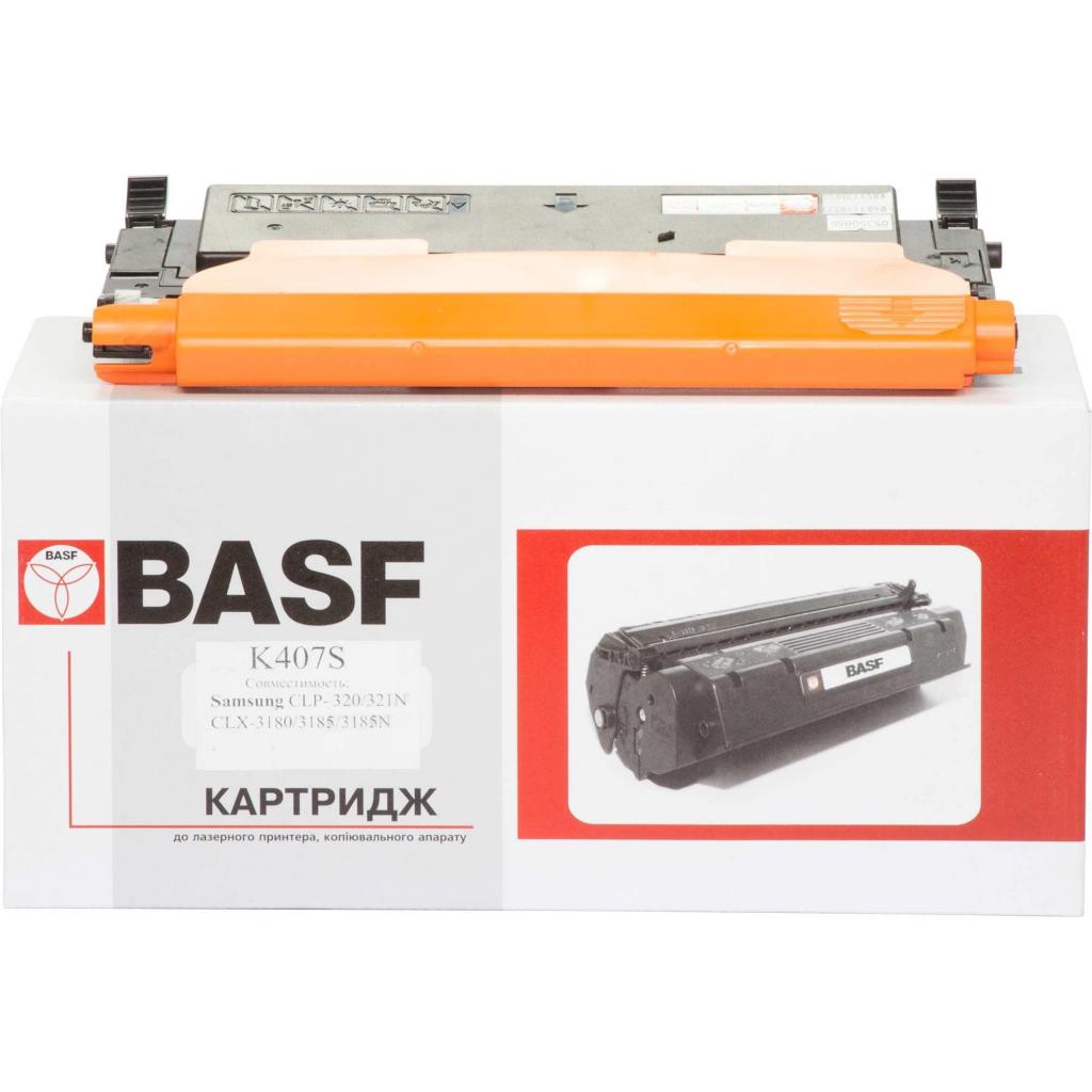 Картридж BASF для Samsung CLP-320/320N/325/CLX-3185 Black (KT-CLTK407S) - фото 1