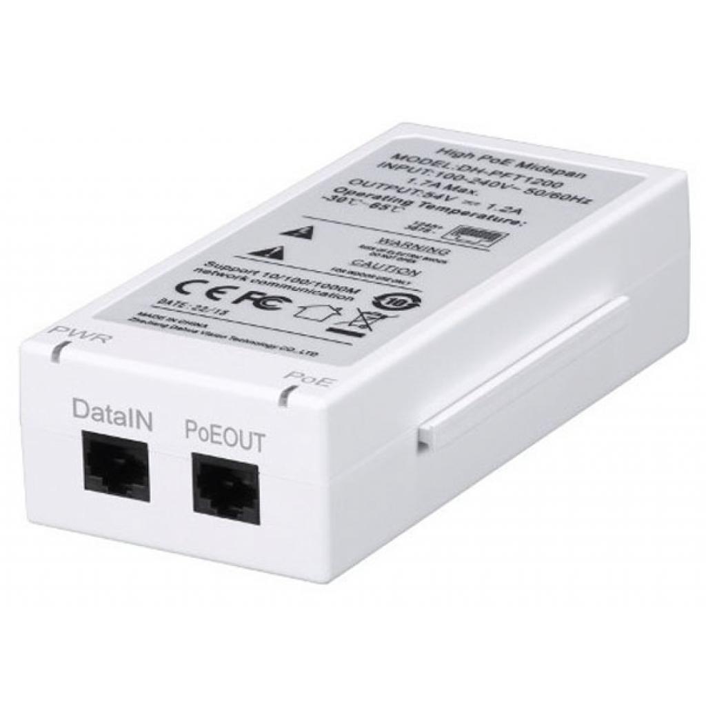 Адаптер PoE Dahua PFT1200 (DH-PFT1200) - головне фото