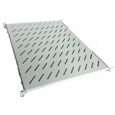 Полка 19" Hypernet 1U глуб. 600мм, в шкафы глубиной 800мм, цвет серый (U-FS-80) - фото 1