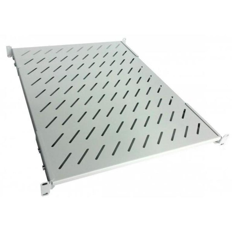 Полка 19" Hypernet 1U глуб. 600мм, в шкафы глубиной 800мм, цвет серый (U-FS-80) - фото 1