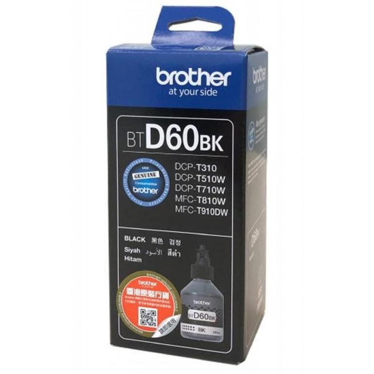 Контейнер з чорнилом Brother BT-D60BK 108ml (BTD60Bk) - фото 2