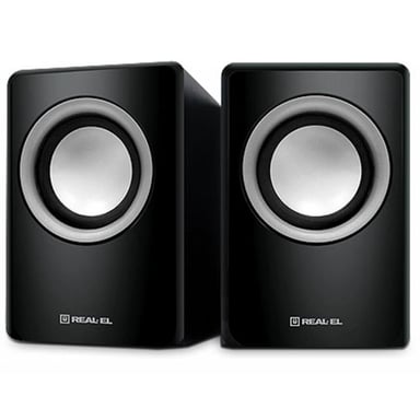 Акустична система REAL-EL S-215 black - фото 1