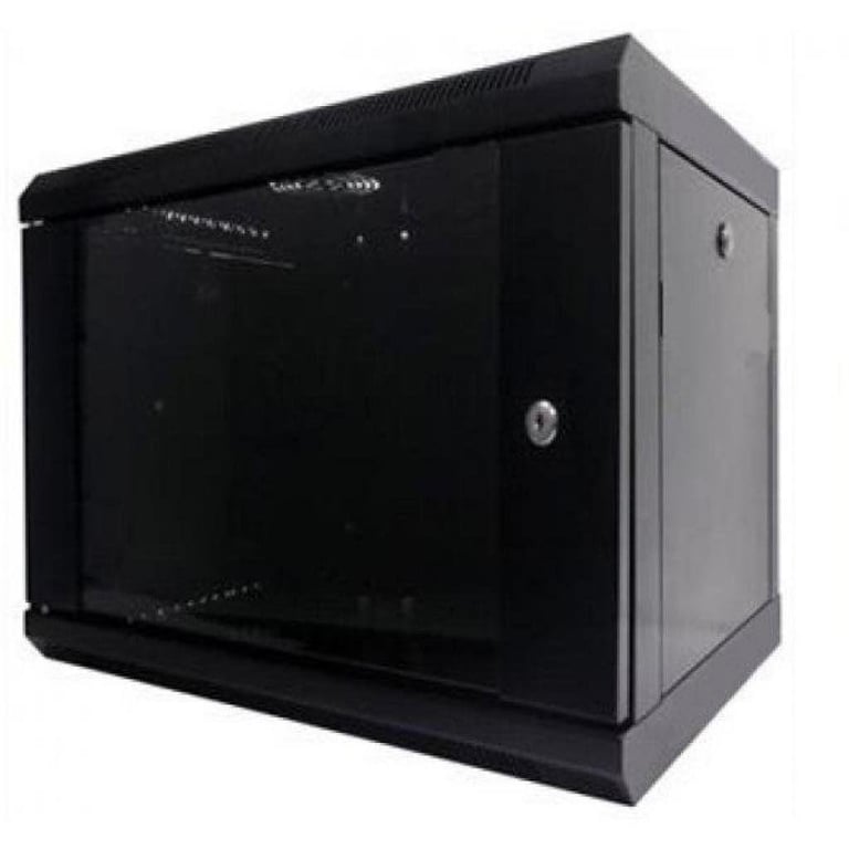 Шафа настінна Hypernet 6U 19″ 600×350 (WMNC-35-6U-FLAT-BLACK)