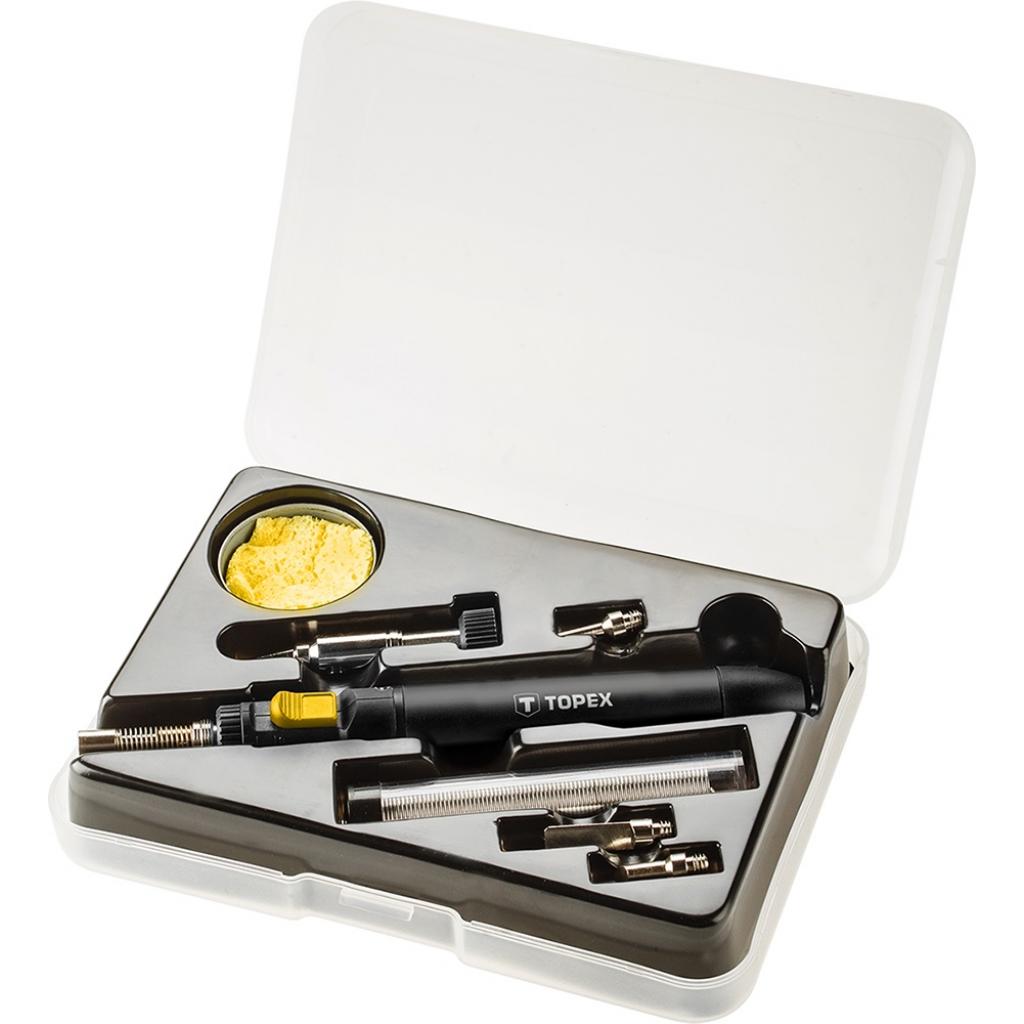 Газовий паяльник Topex газовый, 12 мл, + насадки (44E108) - фото 2 Газовий паяльник Topex газовый, 12 мл, + насадки (44E108) - фото 2
