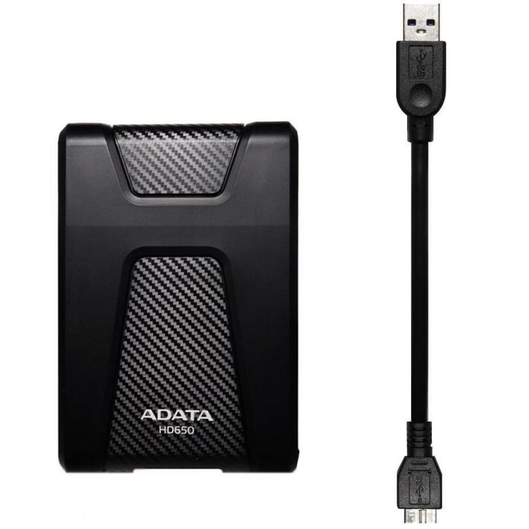 Зовнішній жорсткий диск 2.5" 1TB ADATA (AHD650-1TU31-CBK) - фото 6