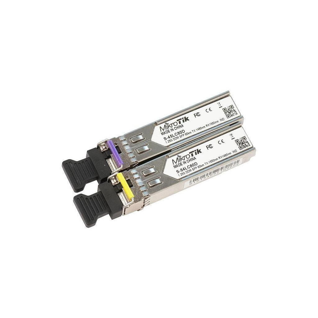Модуль SFP Mikrotik S-4554LC80D Модуль SFP Mikrotik S-4554LC80D