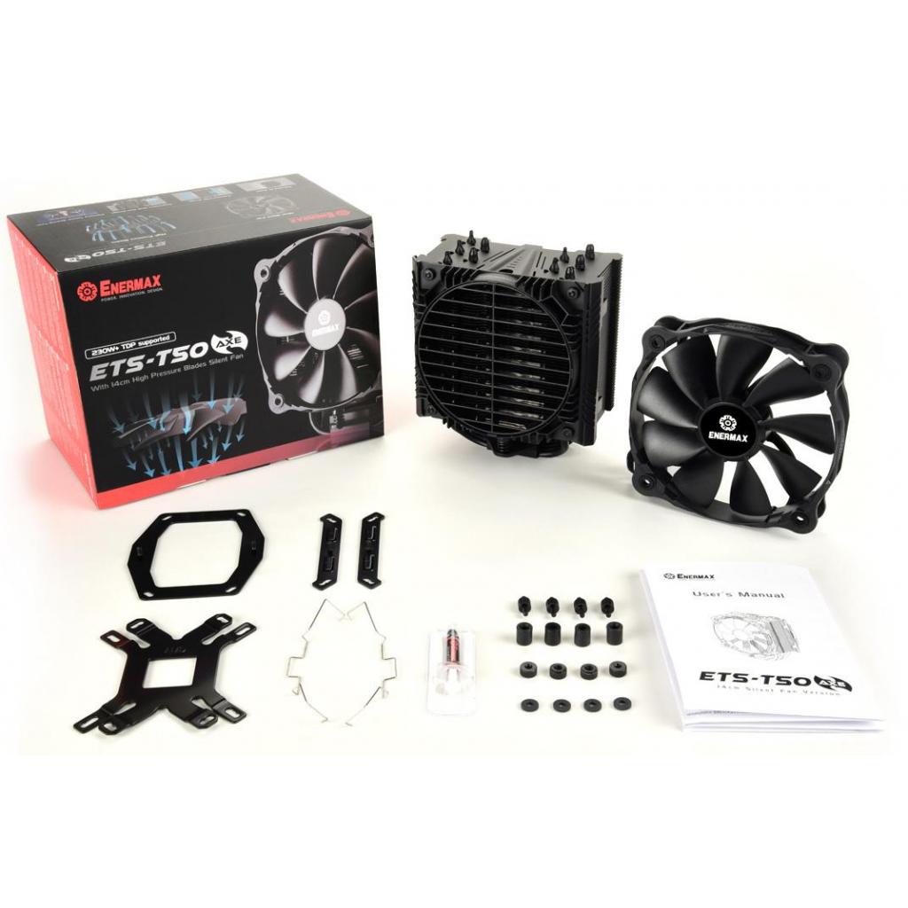 Кулер до процесора Enermax T50 AXE (ETS-T50A-FSS) - фото 10 Кулер до процесора Enermax T50 AXE (ETS-T50A-FSS) - фото 10