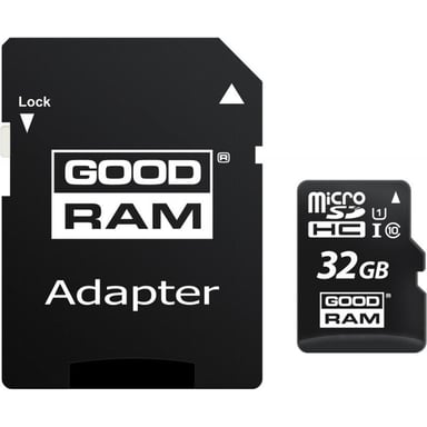 Карта пам'яті Goodram 32GB microSDHC Class 10 (M1AA-0320R12) - фото 1