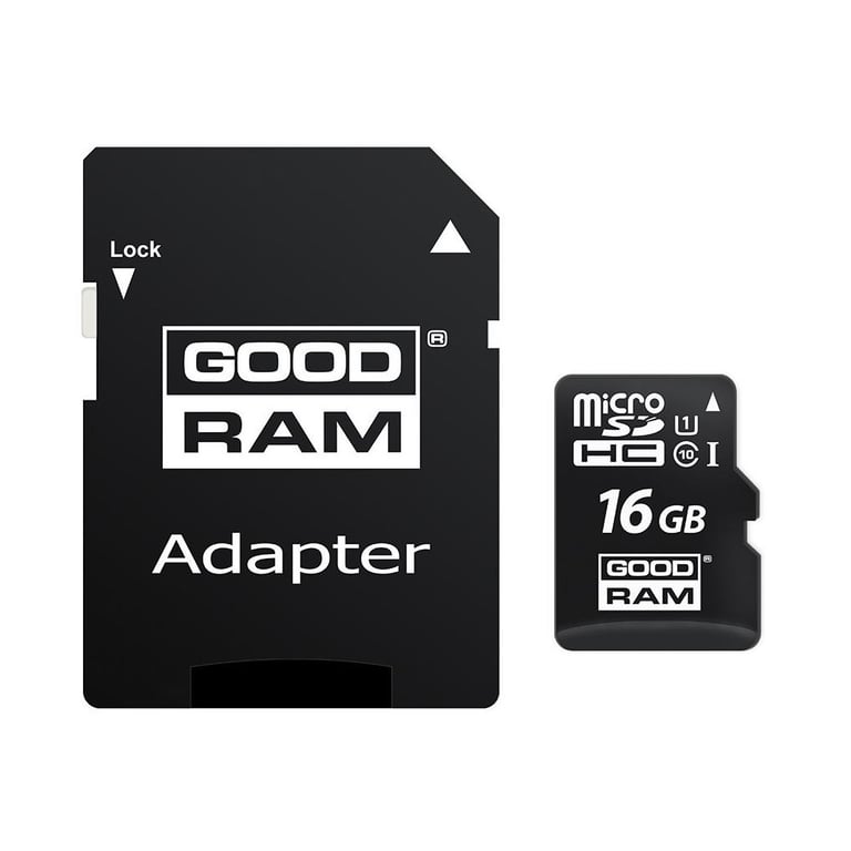 Карта пам'яті Goodram 16GB microSDHC Class 10 (M1AA-0160R12) - фото 1