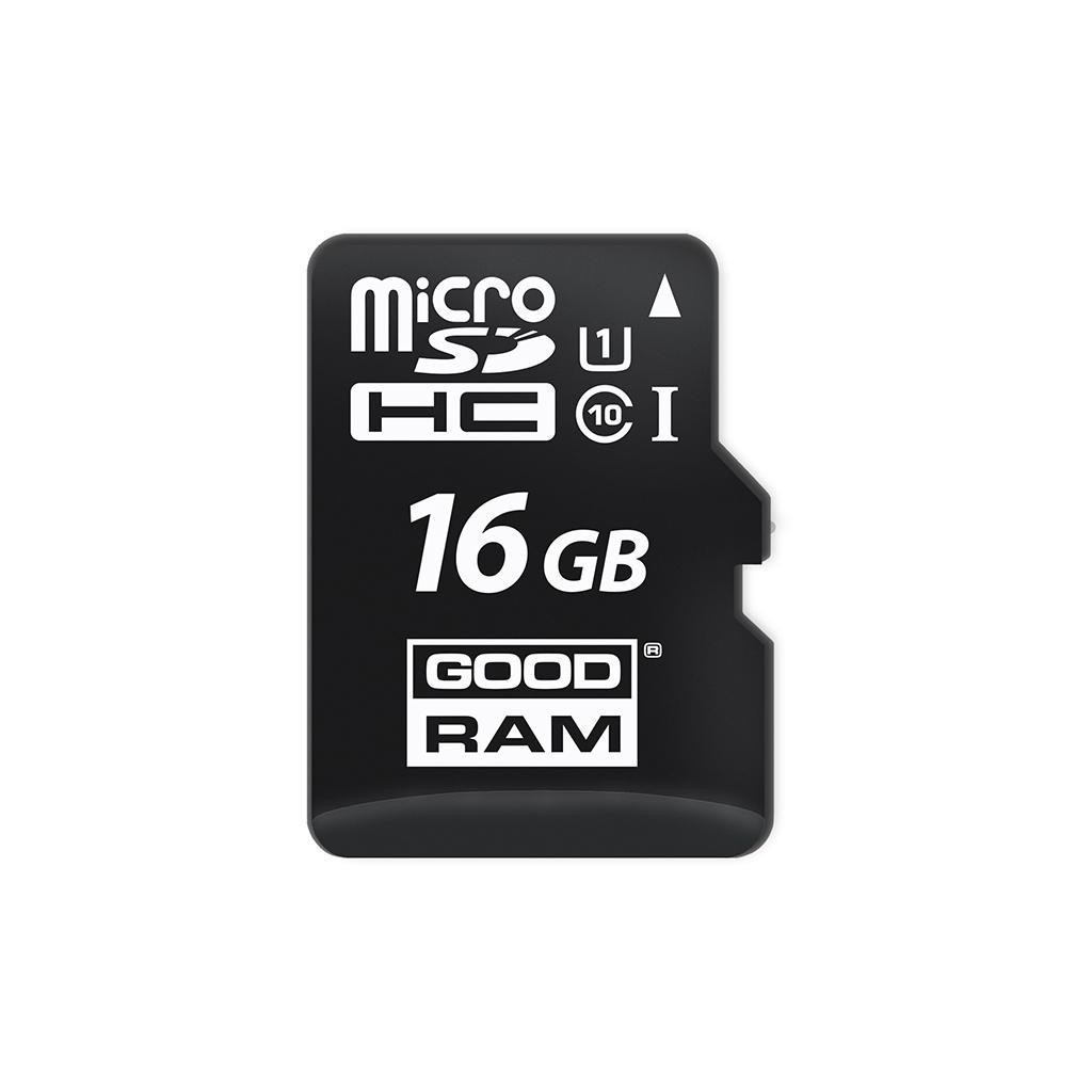 Карта пам'яті Goodram 16GB microSDHC Class 10 (M1AA-0160R12) - фото 2 Карта пам'яті Goodram 16GB microSDHC Class 10 (M1AA-0160R12) - фото 2