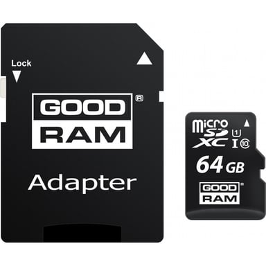 Карта пам'яті Goodram 64GB microSDXC Class 10 (M1AA-0640R12) - фото 1