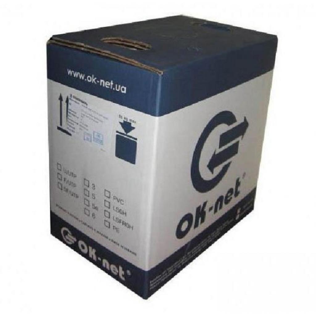 Кабель мережевий OK-Net UTP 305м Cat.6 4х2х0,54 Outdoor (КПП-ВП (250) 4х2х0,54) - фото 2 Кабель мережевий OK-Net UTP 305м Cat.6 4х2х0,54 Outdoor (КПП-ВП (250) 4х2х0,54) - фото 2