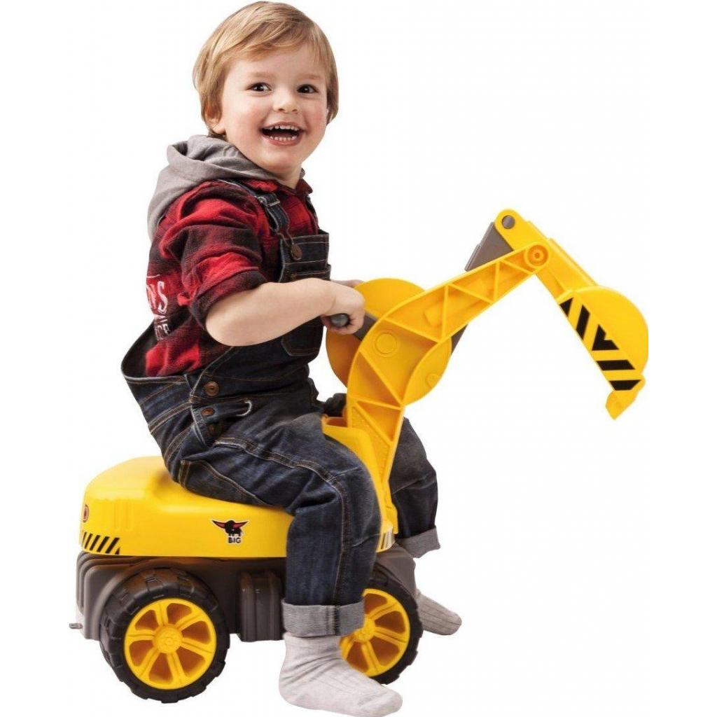 Чудомобіль Big Екскаватор для катання малюка (55811) - фото 7 Чудомобіль Big Екскаватор для катання малюка (55811) - фото 7