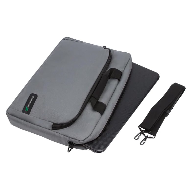 Сумка для ноутбука Grand-X 15.6'' SB-129 Grey Ripstop Nylon (SB-129G) - фото 3