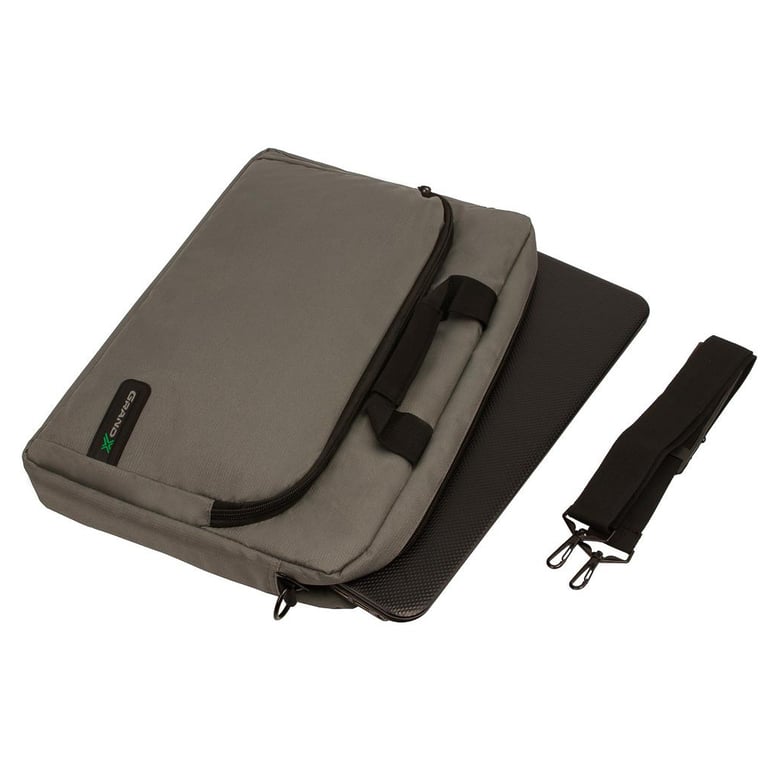 Сумка для ноутбука Grand-X 15.6'' SB-129 Grey Ripstop Nylon (SB-129G) - фото 5