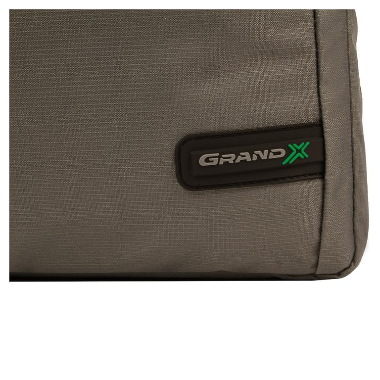 Сумка для ноутбука Grand-X 15.6'' SB-129 Grey Ripstop Nylon (SB-129G) - фото 6