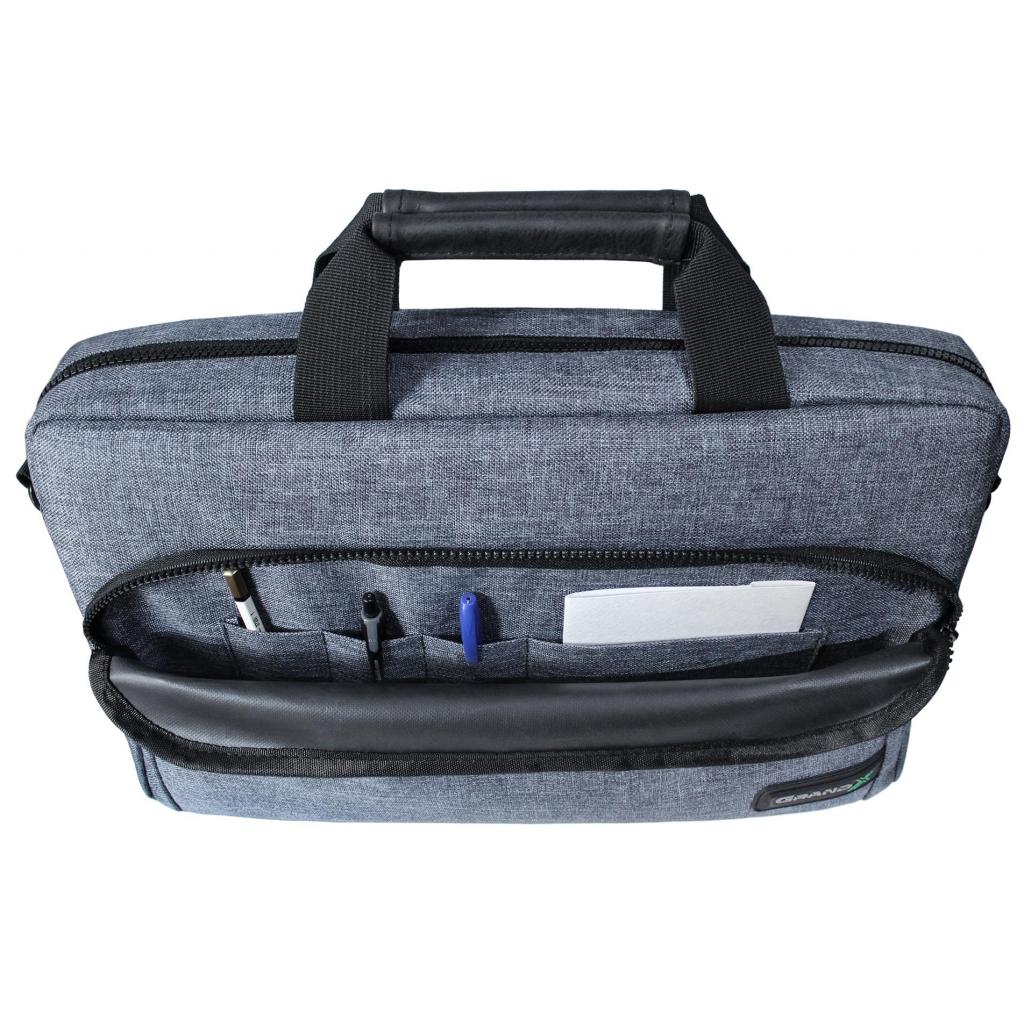 Сумка для ноутбука Grand-X 15.6'' SB-139 Grey (SB-139J) - фото 4 Сумка для ноутбука Grand-X 15.6'' SB-139 Grey (SB-139J) - фото 4