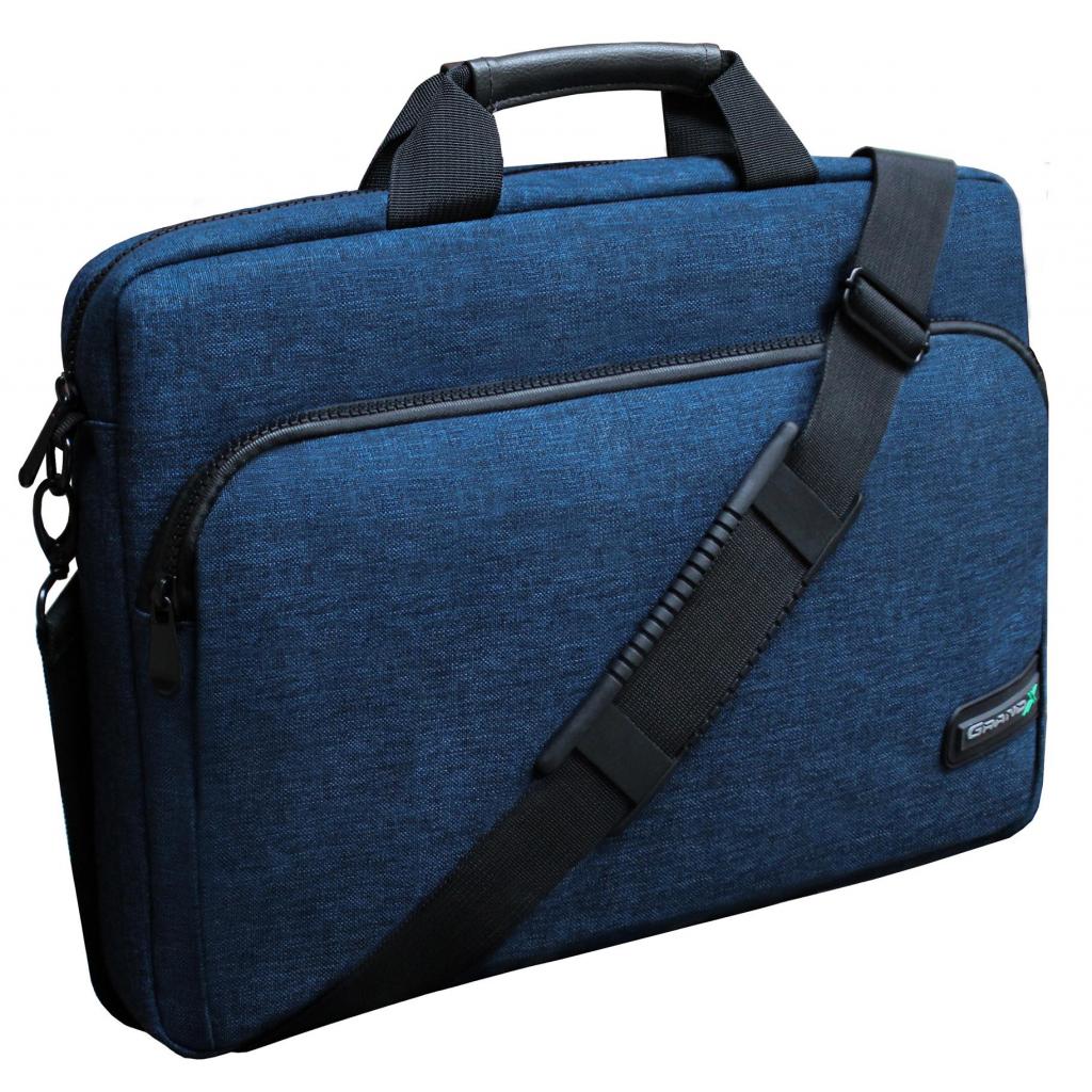 Сумка для ноутбука Grand-X 15.6'' SB-139 Navi (SB-139N) - фото 3 Сумка для ноутбука Grand-X 15.6'' SB-139 Navi (SB-139N) - фото 3